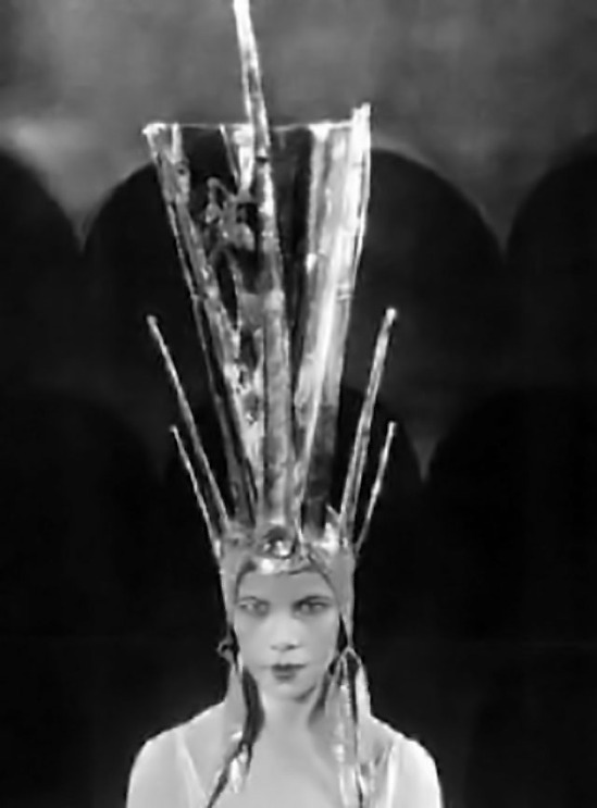 Unknown photographer - Dancer Tillie Losch wore this art deco headdress in one of Cochran’s intimate,  London revues, 1930s
