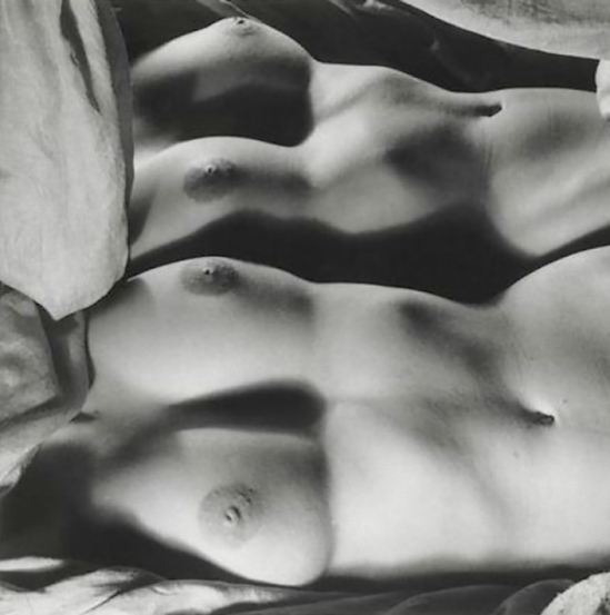 Edwin Blumenfeld -Nude in Mirror , 1938