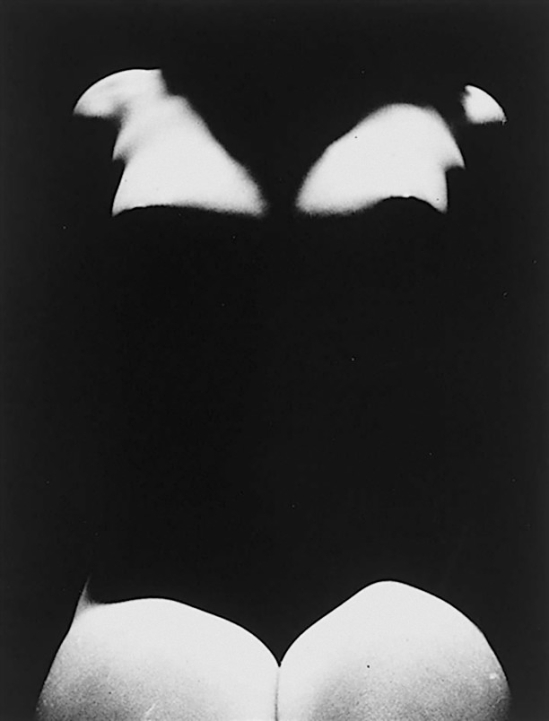 Edwin Blumenfeld -Nude With Shadows, 1950