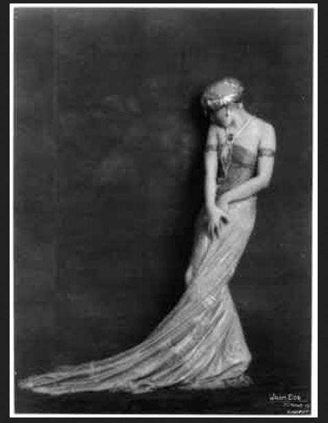 Waldemar Eide -Vera Fokina, figure de danse, 1919