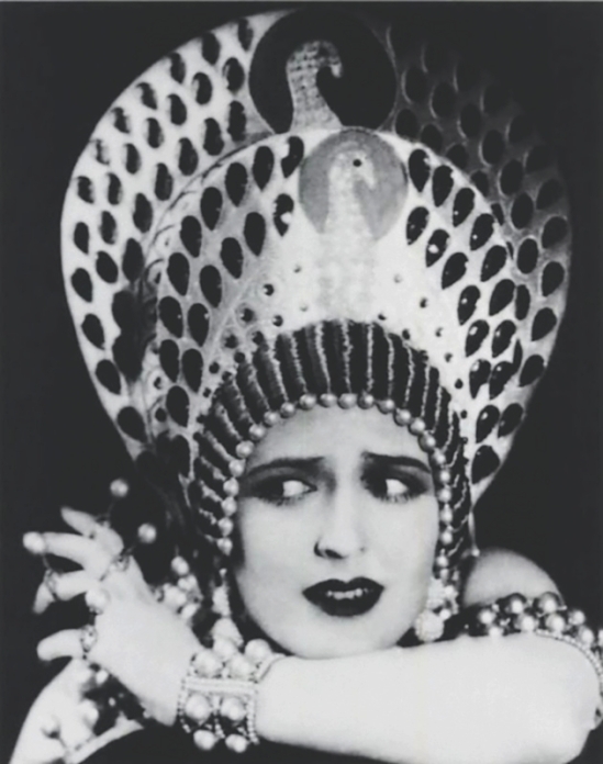 Carmel Myers in Ben Hur ,A tale of the Christ directed by Fred Niblo, costume by Erté, 1925.