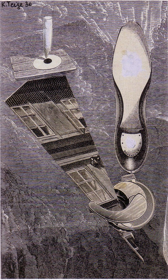 Karel Teige - Collage# 06, 1936 (c) Nachlass Karel Teige