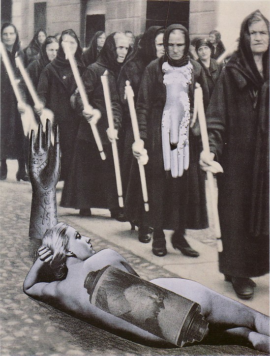 Karel Teige-Collage# 288, 1943. (c) Nachlass Karel Teige