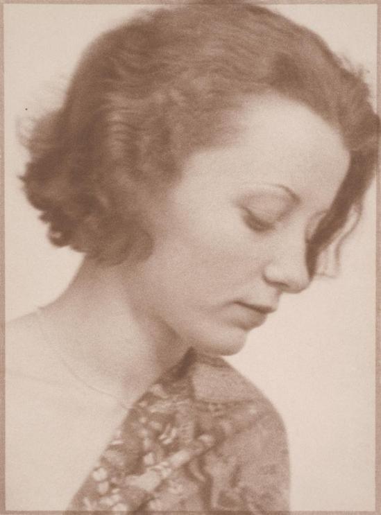 Josef Breitenbach- Portrait of a lady, Munich, 1932,  Munich,, Gelatin silver print© The Josef Breitenbach Trust.